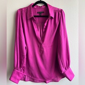 Banana Republic Silky Collar Blouse